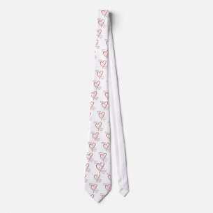 Caucasian Mountain Dog Heart Belongs Tie