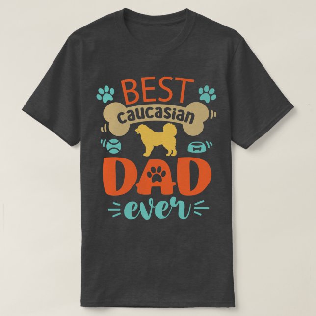 Caucasian Shepherd 1 T-Shirt (Design Front)