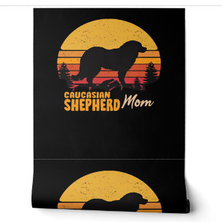 Caucasian Shepherd Dog Mom Vintage Retro Classic T Wallpaper