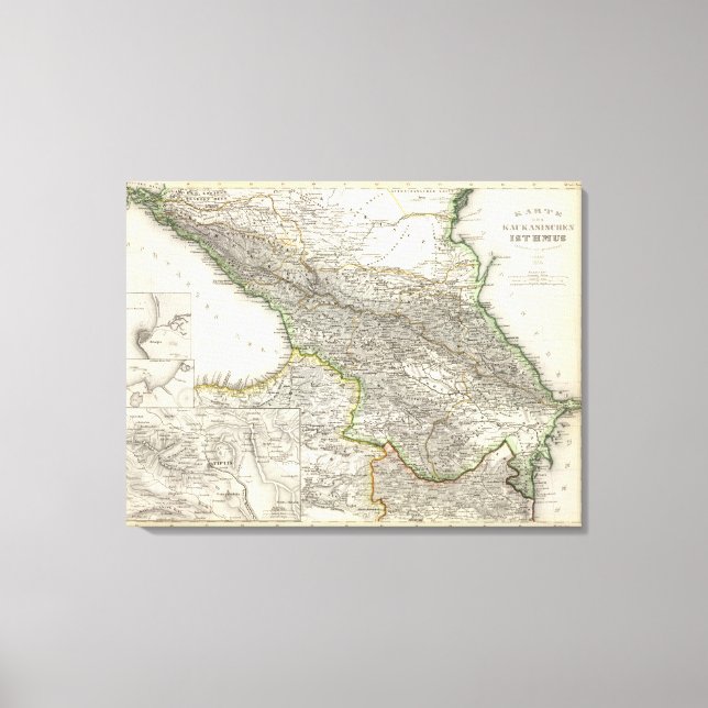 Caucasus Canvas Print (Front)