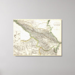 Caucasus Canvas Print