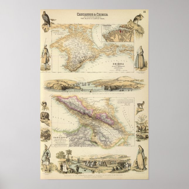 Caucausus and Crimea Poster (Front)