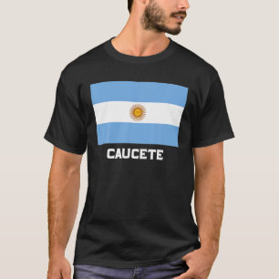 Caucete Republica Argentina Flag Emblem Bandera T-Shirt