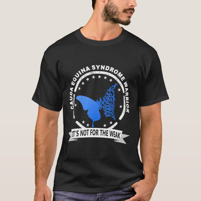 Cauda Equina Syndrome Warrior 1  T-Shirt (Front)