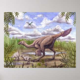 Caudipteryx Print