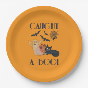 Caught a Boo! Paper Plate