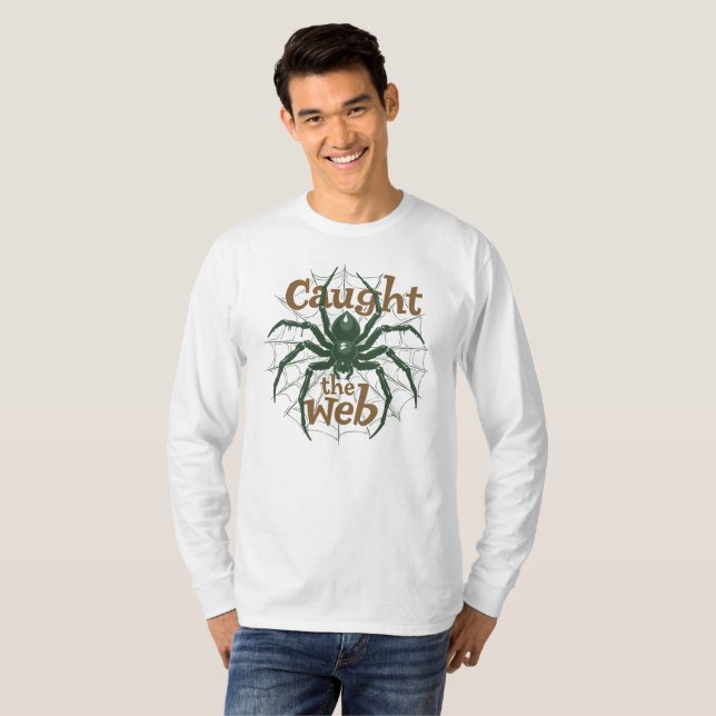 Caught in the Web T-Shirt (Front Full)
