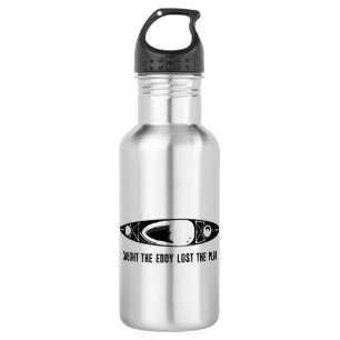 Caught The Eddy Lost The Plot Kayak 532 Ml Water Bottle