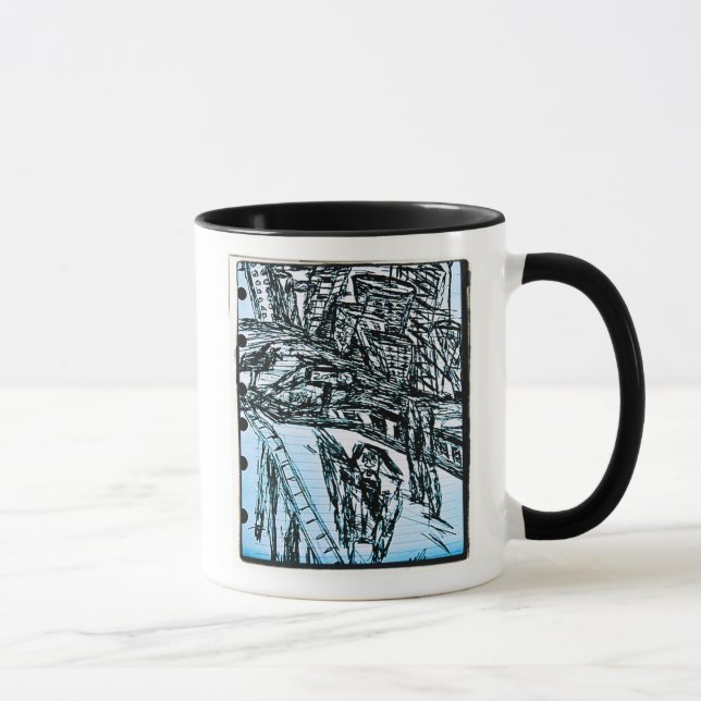 CAUGHT UP 2 MUG (Right)