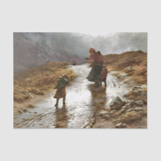 Cauld Blaws the Wind Frae East to West  Tissue Paper