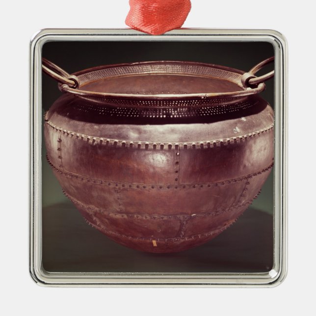 Cauldron, from Castlederg, County Tyrone Metal Tree Decoration (Front)