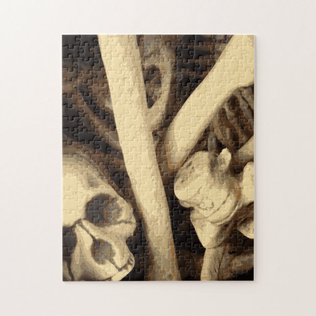 Cauldron of bones. jigsaw puzzle (Vertical)