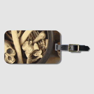 Cauldron of bones. luggage tag