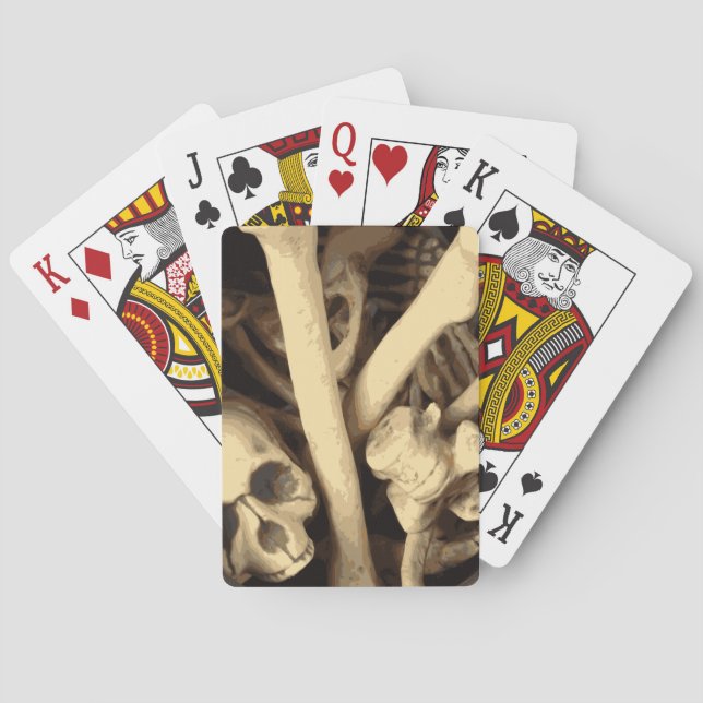 Cauldron of bones. playing cards (Back)