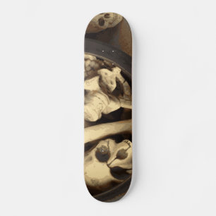 Cauldron of bones. skateboard