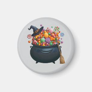 Cauldron Of Giggle & Gummies Magnet