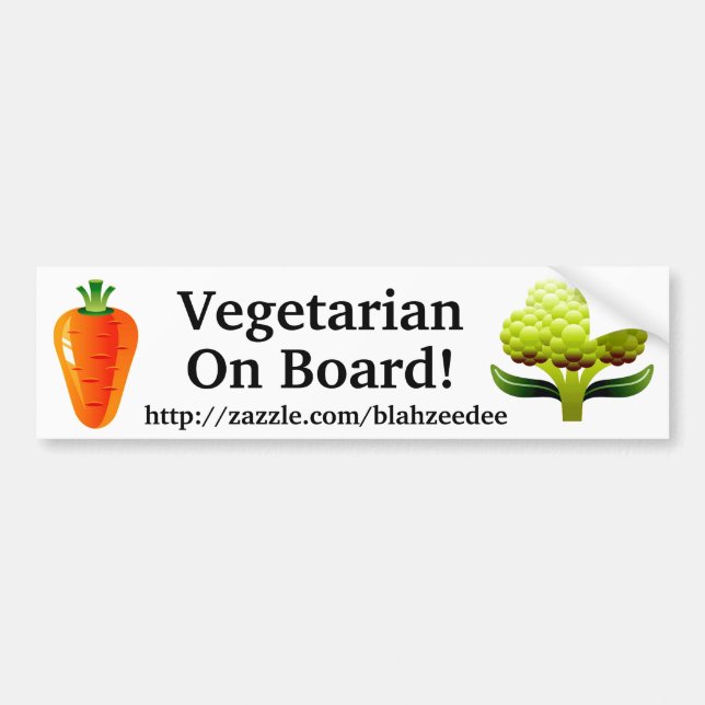 Cauliflower Bumper Sticker (Front)