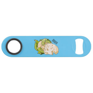 Cauliflower cartoon illustration