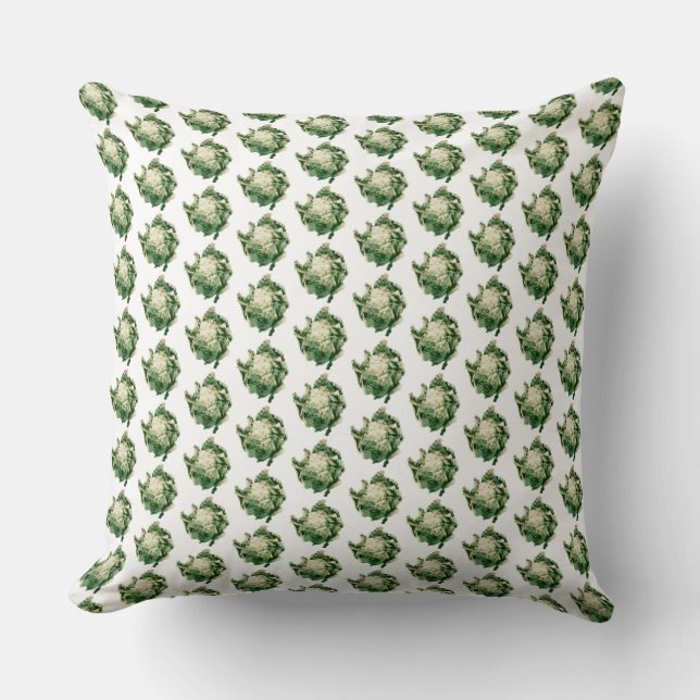 Cauliflower pattern cushion (Front)