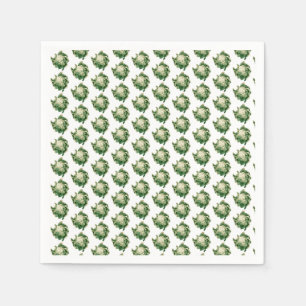 Cauliflower pattern napkin