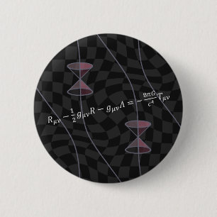 Causality in the Relativity Theory (type 1) 6 Cm Round Badge