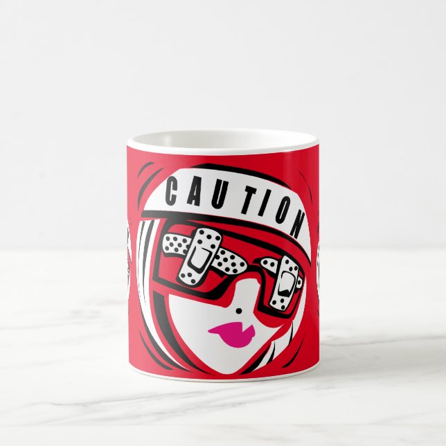 Caution - Accident Prone V2 | Mug (Center)