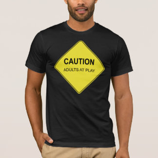 Caution: Adults at Play T-Shirt
