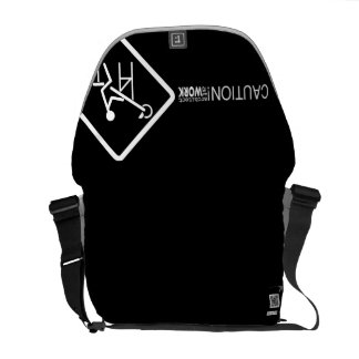 Caution Architect at Work Commuter Bag