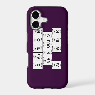 "CAuTiON GeNiUuuS At WErK" Case