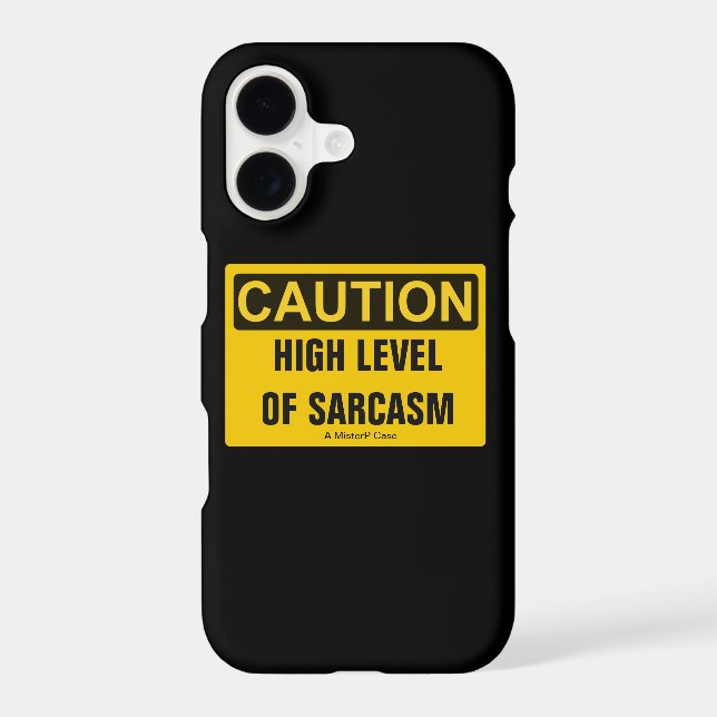 Caution: High Level Of Sarcasm - A MisterP Case (Back)