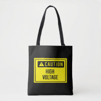 Caution High Voltage Sign