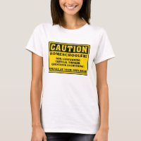 Caution Homeschoolers Non-Conforming Funny Student