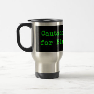 Caution I Brake For Black Shuck Travel Mug