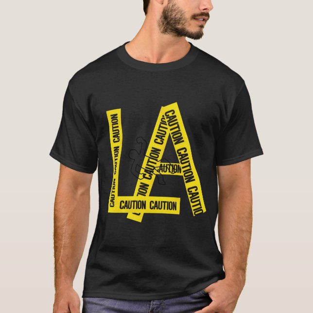 Caution LA T-shirt (Front)