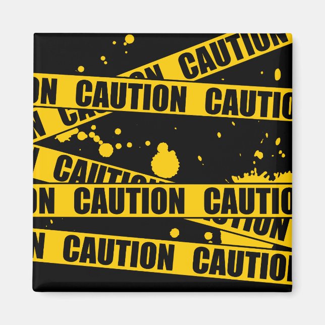 Caution! Magnet (Front)
