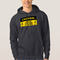 Caution: Music Teacher At Work Funny Music Humour