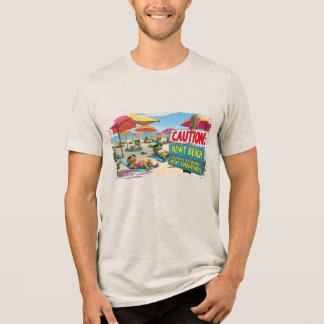 Caution: Newt Beach Tri-Blend Shirt