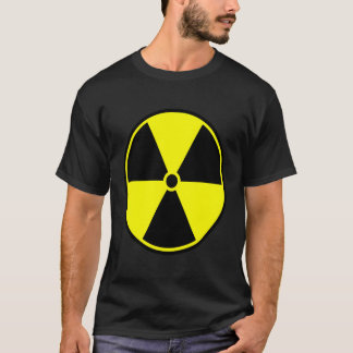 Caution Radioactive Radiation Hazard Warning Sign T-Shirt