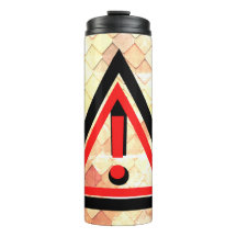 Caution Safety Symbol Red Colour Triangle Shape