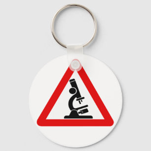 Caution:  SCIENCE! Key Ring