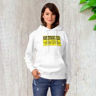 Caution Sign Wear Approved Breathing Apparatus  Hoodie