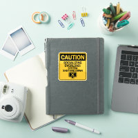 Caution Sticker – Socialising Overload Warning