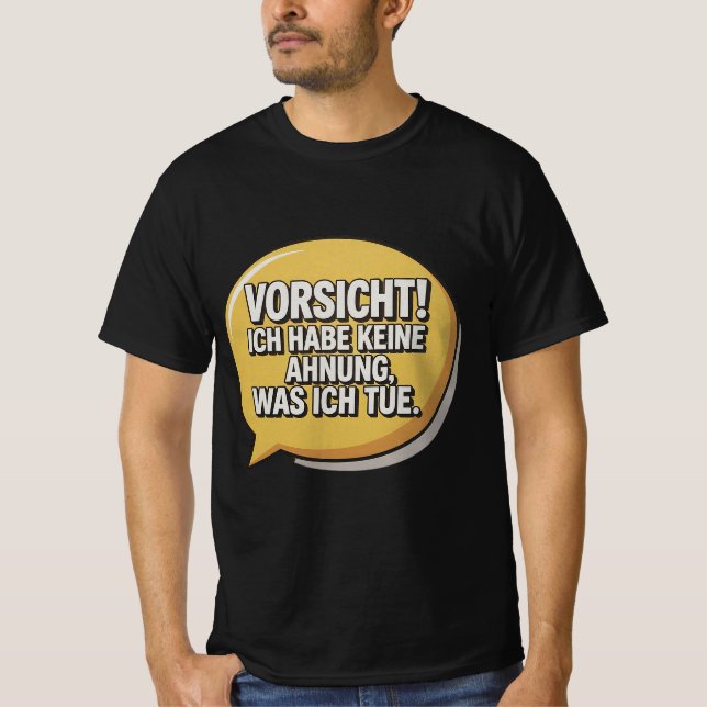 caution T-Shirt (Front)