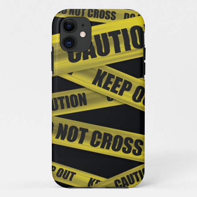 Caution Tape iPhone 5 Case (Back)