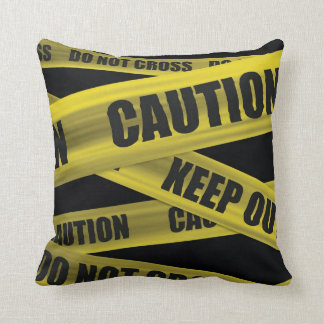 Caution Tape - Pillow