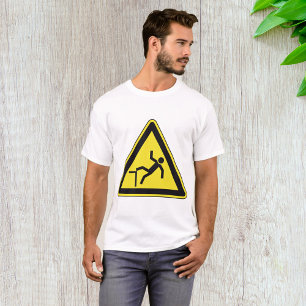 Caution Watch Your Step Sign Trip Hazard T-Shirt