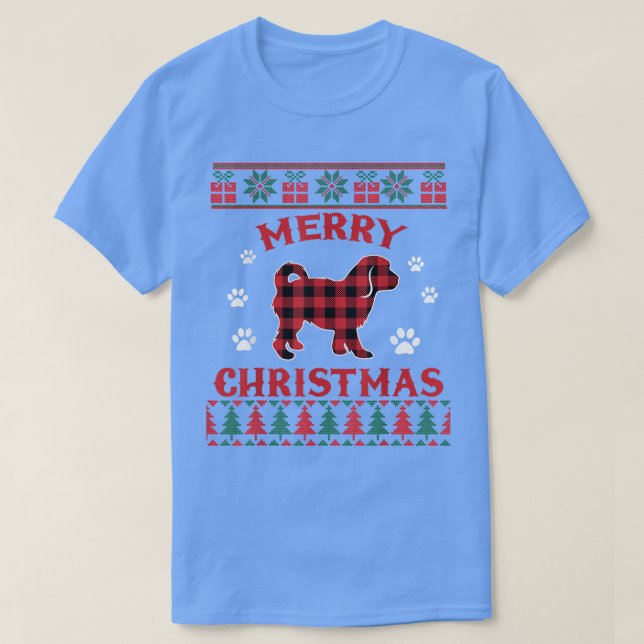 Cavachon Dog Lovers Gifts Dog Owners Ugly Christma T-Shirt (Design Front)