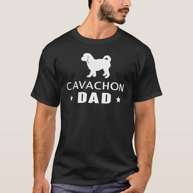 Cavachon gift t-shirt for dog lovers (Front)