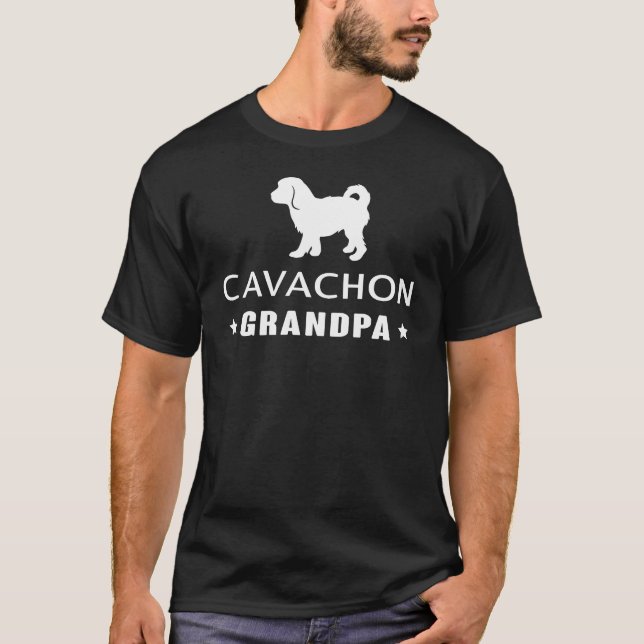 Cavachon gift t-shirt for dog lovers (Front)
