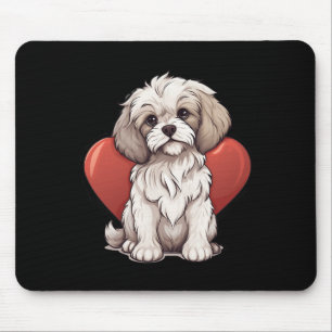 Cavachon Owner Mum Dad Gift Cavachon Dog Lover Val Mouse Pad